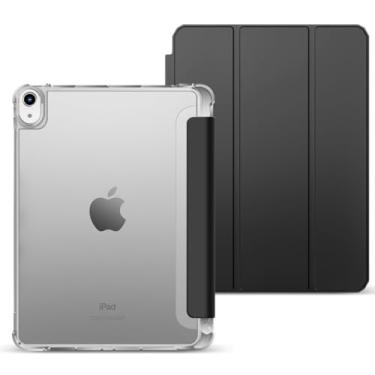 Imagem de Capa Compatível com iPad 10ª Geração (10,9") e iPad 11" – Proteção Completa com Apoio e Espaço para Apple Pencil (Preto)