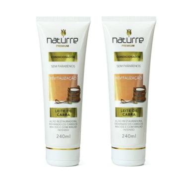 Imagem de 2 Condicionador Leite de Cabra Naturrê Hidratação reparação