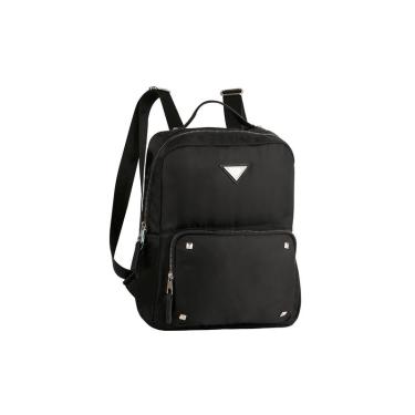 Imagem de Mochila Executiva Feminina GW3005 Preta 2 Bolsos Para Notebook e Cadernos