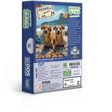 Imagem de QUEBRA CABECA 500 PCS NANO CARAMELO BRASIL 3290 TOYSTER