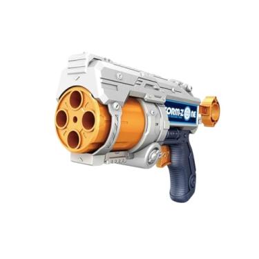 Imagem de Pistola de Brinquedo Lançadora de Dardos, Kit com 12 Peças, Arma de Brinquedo - Pistolas de Brinquedo para Dardos Cores Sortidas