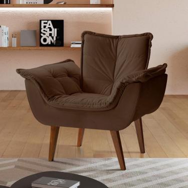 Imagem de Poltrona Montano Eros Jolie 11 Mad Imbuia Marrom