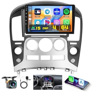Imagem de [DSP 4 + 64 G] para Hyundai Starex/H1 2007-2015 Android 15 Estéreo de carro, Hikity 23 cm, tela sensível ao toque, rádio sem fio, Carplay, Android, automático, Bluetooth, espelho, GPS 5G, WiFi, SWC FM
