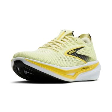 Imagem de Brooks Tênis de corrida masculino Hyperion 3 Neutral, Luminário/preto/amarelo, 42