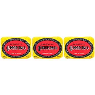 Imagem de Kit 3 Phebo Sabonete em Barra Odor de Rosas Granado 90g