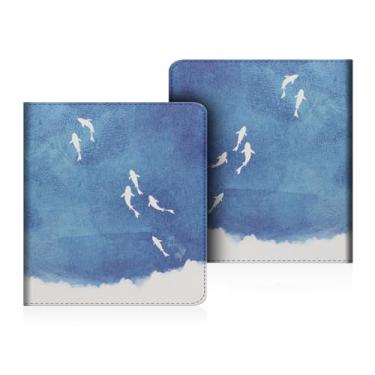 Imagem de Yzlvigrous Capa de Suporte para 7 Polegadas Kindle Oasis 9th/10th Gen 2017/2019, Modelo: CW24WI/S8IN4O, Cubra com Sono Automático/Wake Hand Held