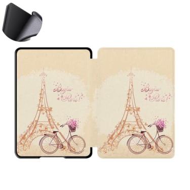 Imagem de Yzlvigrous Capa para Kindle Paperwhite 12th/Colorsoft Signature Edition 1ª Geração 2024, Tampa Traseira de TPU Macio de 7 Polegadas com Sono/acordamento Automático, Modelo: SA568B/SA59CP/SA569P