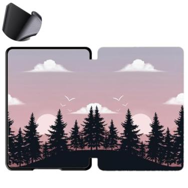 Imagem de Yzlvigrous Capa para Kindle Paperwhite 12th/Colorsoft Signature Edition 1ª Geração 2024, Tampa com Sono/desperta Automático, TPU Macio de 7 Polegadas, Modelo: SA59CP/SA568B/SA569P