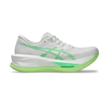 Imagem de ASICS Tênis de corrida feminino SONICBLAST, Branco/verde vital, 35