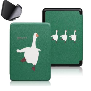 Imagem de Yzlvigrous Capa para Kindle Paperwhite 12th/Coloroft Signature Edition 1ª Geração 2024, Tampa Traseira de TPU Macia de 7 Polegadas com Sono/despertar Automático, Modelo: SA569P/SA568B/SA59CP