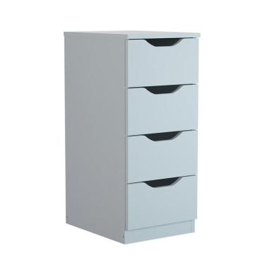 Imagem de Gaveteiro Workspace 4 Gavetas Branco