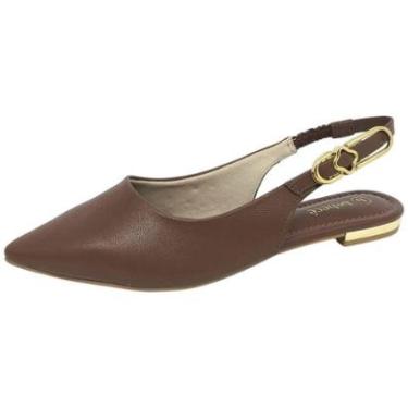 Imagem de Sapatilha Feminina Conforto Bico Fino Moderna Chique Bebecê-Feminino