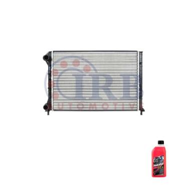 Imagem de Kit Radiador Doblò 1.6 16V 01> C/S Ar Todos + Aditivo Radiador Paraflu 01 Litro Rosa