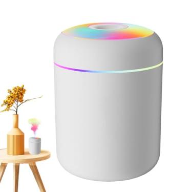 Imagem de Umidificador para Quarto | Nebulizador Com Alimentação USB E Luz - Umidificador 180mL para Quarto | para Casa Sala de Estar Escritório Sala Infantil Banheiro e