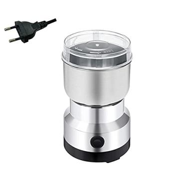 Imagem de Ferramenta Elétrica Multipropósito para Moer Grãos de Café Máquina Moagem em Aço Inoxidável Sementes Especiarias Ervas Nozes Comida Pets Cereais Grossos com Tempos Ajustáveis e Cuchila Difusa Forma Cr
