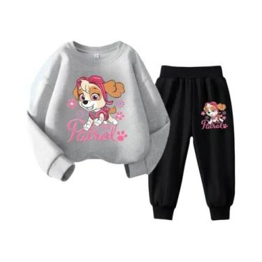 Imagem de Conjunto De Moletom Com Capuz E Calças Para Meninas PAW Patrol, Casual