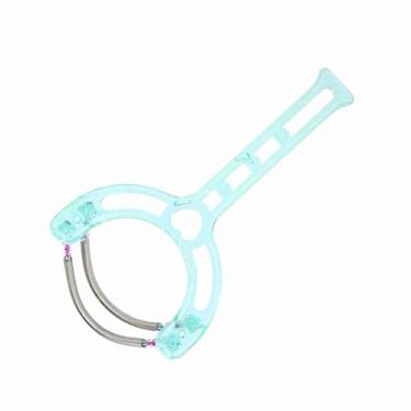 Imagem de Cryfokt Dispositivo de Remoção de Depilador de Cabelo Portátil Pele Lisa Lábios Removedor de Cabelo para Mulheres Maquiagem Conveniente Ferramenta de Mola de Plástico (Verde)