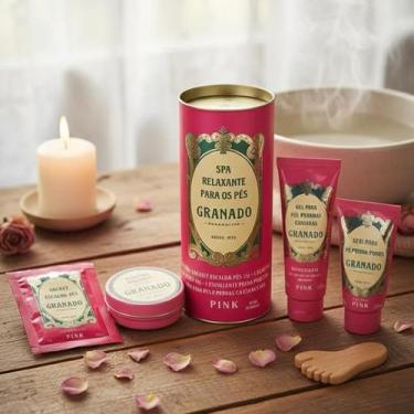 Imagem de Granado Kit Spa Relaxante para os Pés  Hidratação, Esfoliação e Alívio