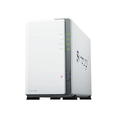 Imagem de Pacote Synology DS223j 2-Bay Diskstation NAS (Realtek RTD1619B 4-Core 1.7 GHz 1GB DDR4 Ram 1xRJ-45 1GbE LAN-Port) com 2X 8TB WD Red Plus