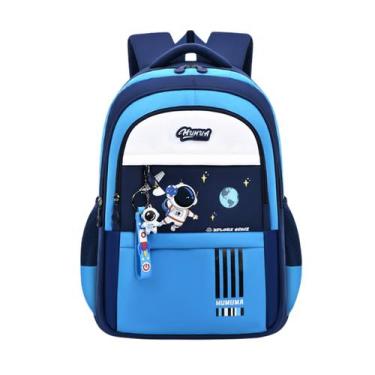 Imagem de Mochila MITOWERMI Astronaut Kids School 46x29x14 cm azul