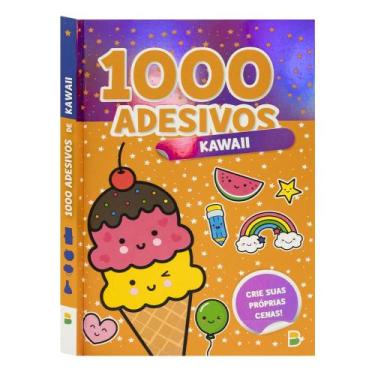 Imagem de Livro - 1000 Adesivos Incríveis: Kawaii