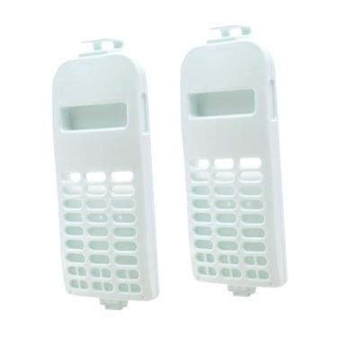 Imagem de Fenteer Conjunto de 2 filtros de resíduos para lavadora de roupas, filtro de fiapos, fácil de instalar, desempenho estável, rede de remoção de lixo para