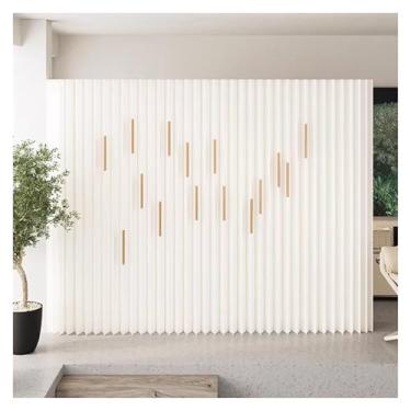 Imagem de Room divider Divisórias de sala de papel modernas, tela divisória independente expansível e deformável, painel de parede acordeão temporário(5X1.6M/16.4X5.2FT)