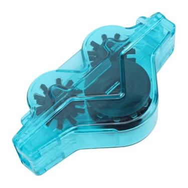 Imagem de Asixxsix Limpa Correntes de Bicicleta, Ferramenta de Limpeza Multifuncional em ABS com Cerdas Rotativas para Correntes de Bicicletas de Estrada, Dobráveis ​​e de Alta Velocidade (BLUE)