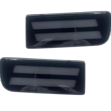 Imagem de INUBOXES Luzes de sinalização lateral de para-choque dianteiro LED DRL âmbar sequencial kit de recursos de luz de neblina para Toyota 4Runner 1999-2002 OEM de substituição TO2530133 TO2531133 | 81520