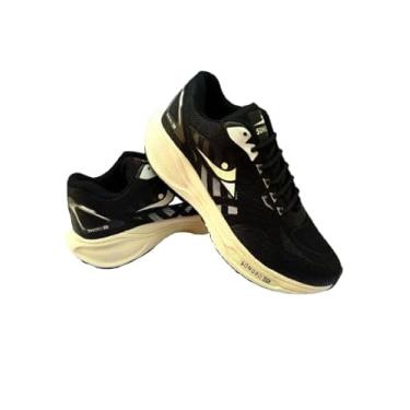 Imagem de Sonoro Tênis Masculino e Feminino para Academia, Lazer, Passeio e Entretenimento (Preto/Branco, BR, Adulto, Numérico, M, 40)