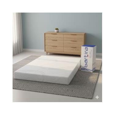Imagem de Colchão Casal Bartira Viena D40+D33 Até 130Kg Espuma Viscoelástica Enrolado à Vácuo 20x138x188cm