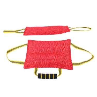 Imagem de GLOGLOW Brinquedo de Reboque Profissional para Treinamento de Cães, Construção Reforçada à Prova de Mastigação, Alça Antiderrapante Estendida para Raças Médias a Grandes, Perfeito para Treinamento