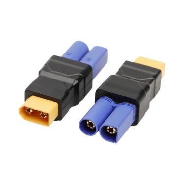 Imagem de Adaptador Conector EC5 Para XT60 Deans 1/2 Peças Para Bateria Lipo RC 