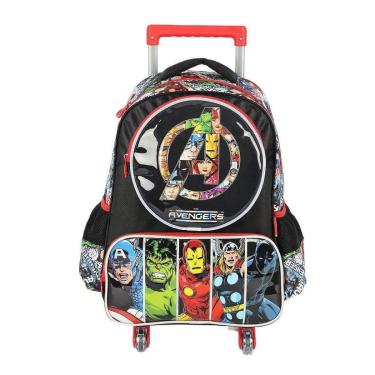 Imagem de Mochila de Rodinhas Sem alça Luxcel Avengers Colorida-Masculino