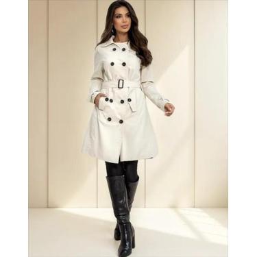 Imagem de Casaco feminino Blazer Sobretudo presente dia das mães - GISELE FREITA