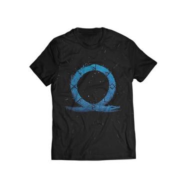 Imagem de Camiseta Omega Ragnarok God of War Di Nuevo, Preto, XXG
