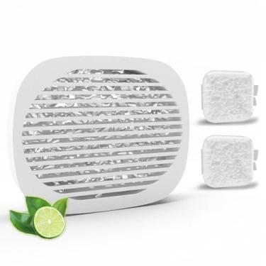 Imagem de Calmorazen Desodorizador de areia para gatos compatível com caixa de areia automática PetSnowy para gatos Robertet, 1 desodorizante com 2 pacotes de refil de contas desodorizantes, controle de odor de