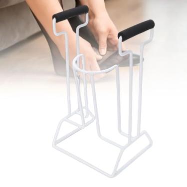 Imagem de Ymiko Dispositivo de Auxílio de Meia de Compressão Fácil Deslizamento na Meia Donner Aid para Circunferência de Perna de 16 Polegadas Ferramenta Durável de Liga de Zinco para Idosos