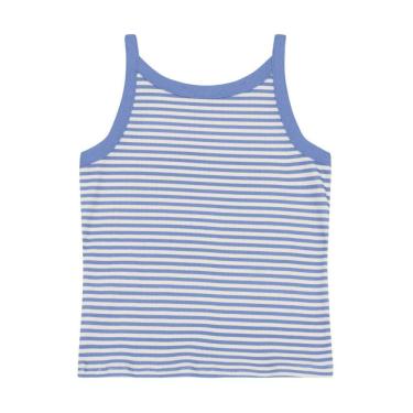 Imagem de Blusa infantil menina regata listrada Brandili