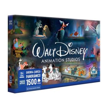 Imagem de Quebra-cabeça 1500 Peças Game Office Walt Disney - Toyster