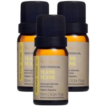 Imagem de Kit 3 Óleo Essencial Ylang Ylang 10ml - Via Aroma