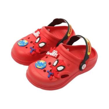 Imagem de Chinelo De Verão Do Homem-Aranha Para Meninos, Calçado Infantil Com So