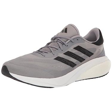 Imagem de adidas Tênis masculino Supernova 3, Cinza três/núcleo preto/calçado branco, 11.5