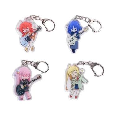 Imagem de Chaveiro Acrílico Do Anime Bocchi the Rock, Charme Para Mochila, Prese