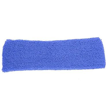 Imagem de Unissex esportivo elástico respirável Soft faixa de cabelo absorvente de suor quente (Azul claro)