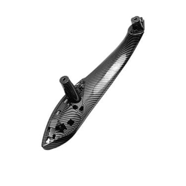 Imagem de Compatível Com Bmw F30 F80 F31 F32 F33 F34 F35 Frente De Fibra Carbono Esquerda/direita Maçaneta Da Porta Interna Do Carro Guarnição Puxar Painel 3/4 Série Alças(Rear Left 1Pc)