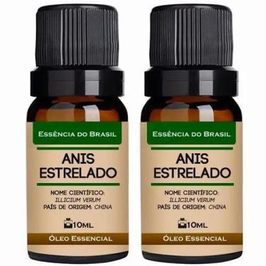 Imagem de Kit 2 Óleos Essenciais - 2 Anis Estrelado 10Ml - Essencia Brasil