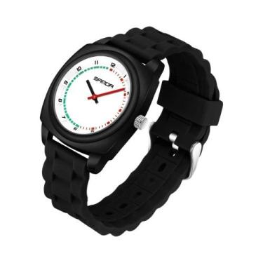 Imagem de Relógio Esportivo Digital De Quartzo Unissex Em Silicone Multicolorido