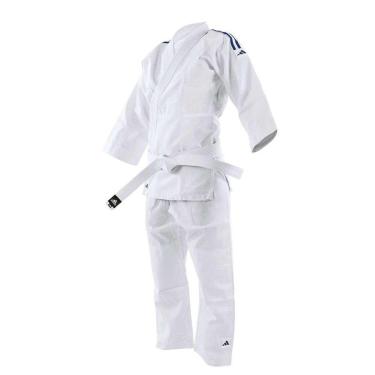 Imagem de Kimono Infantil Judo Jiu-Jitsu adidas Evolution J200EK Branco-Unissex
