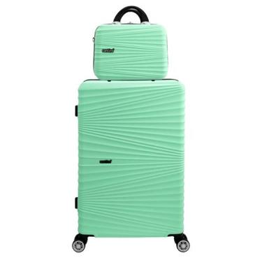 Imagem de Mala de Viagem Com Frasqueira Rígida Rodinha Dupla 360 Embarque Bagage